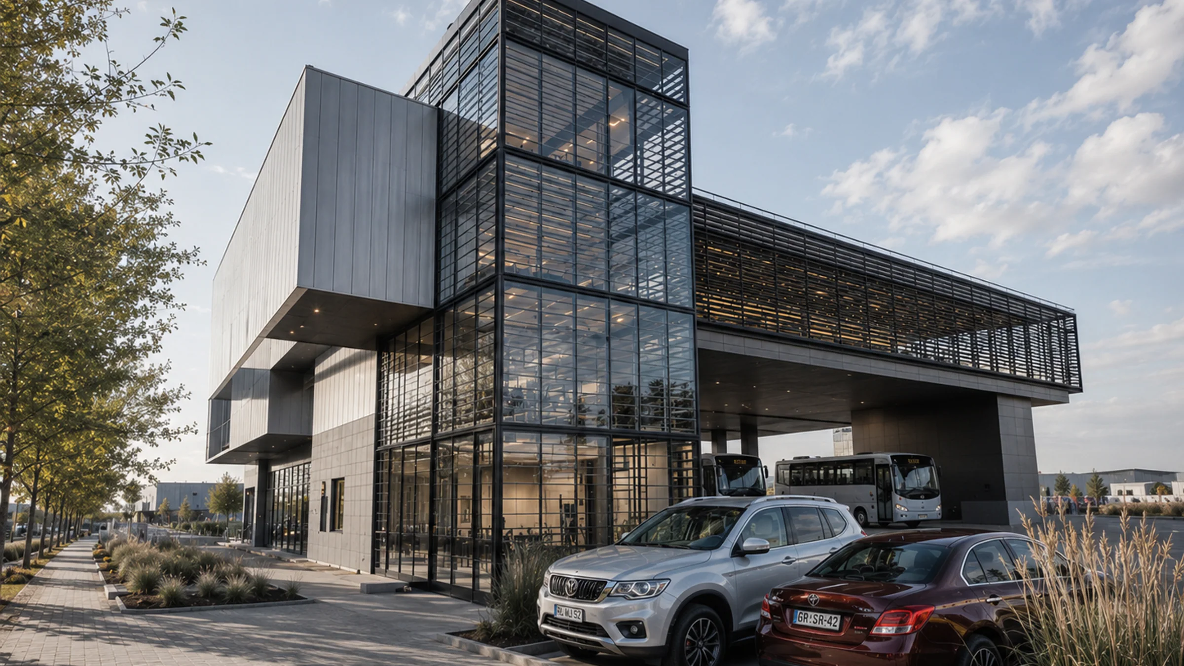 Edificio industrial y oficinas operativas Sotrul